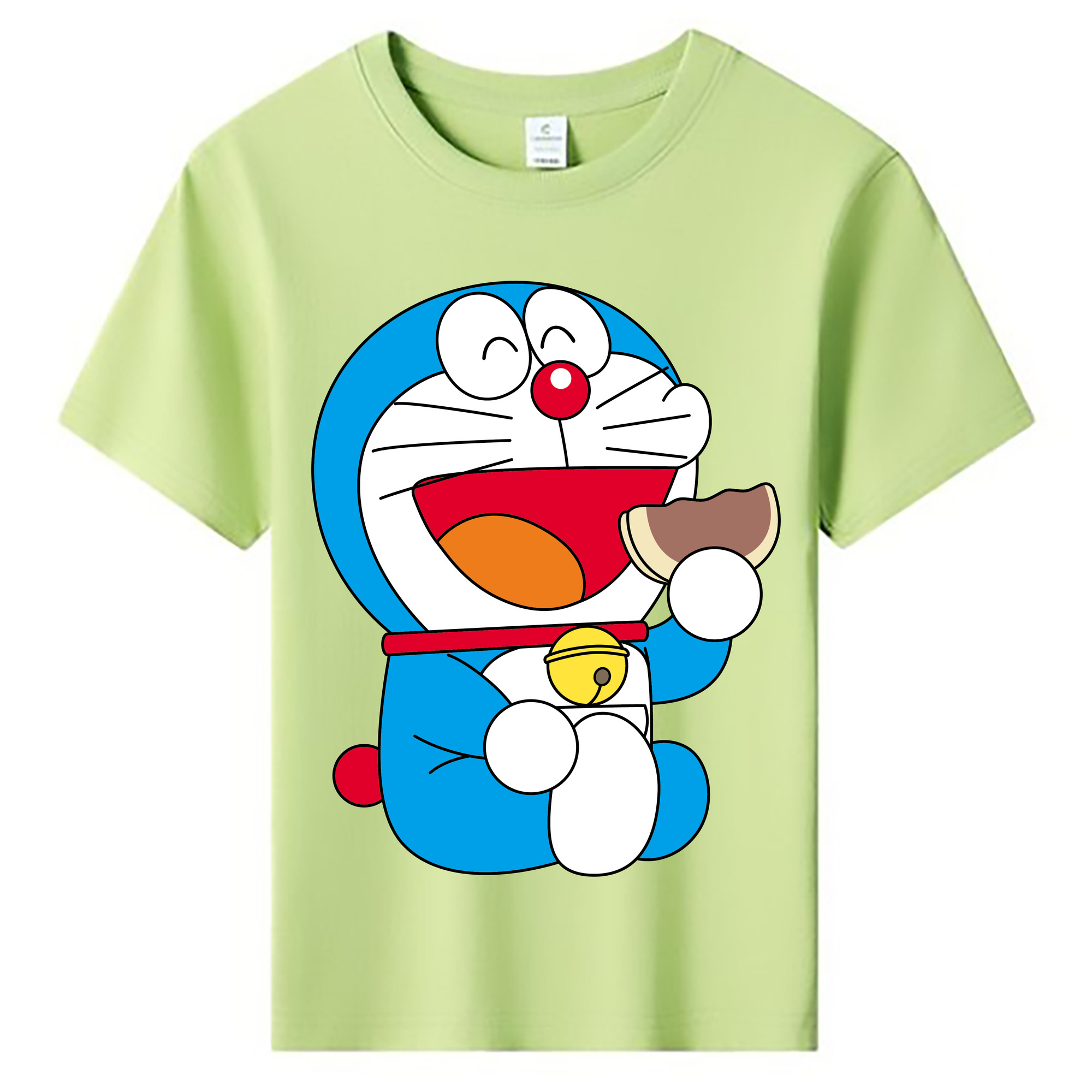 （画像用） ドラえもん Doraemon 綿100％キッズTシャツ（フロントプリント）